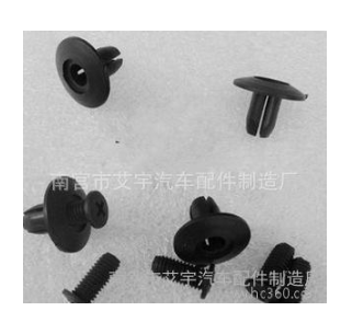 汽車配件廠批發(fā)通用噴水管連接l兩通塑料卡子扣.尼龍塑料橡膠管