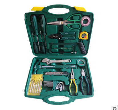 便攜式鉻釩鋼32件套 家用機修維修套裝工具多功能組合工具