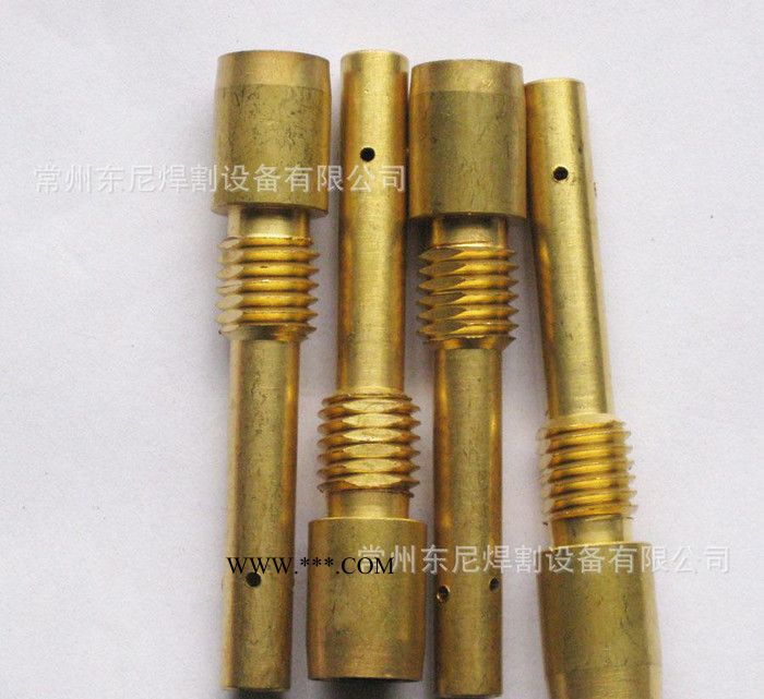 松下內(nèi)絲紫銅KR350A連桿前接頭氣保焊槍導(dǎo)電嘴座二保焊槍