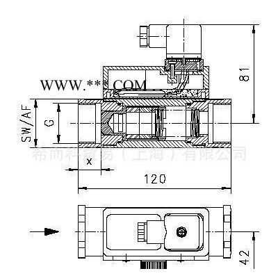 honsberg 直列活塞式流量開關