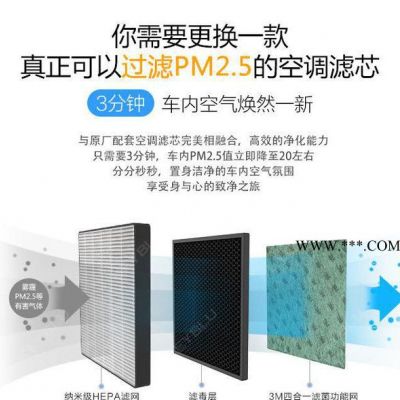 科比汽車空調濾芯格寶馬老款5系/6系（E63/E64）