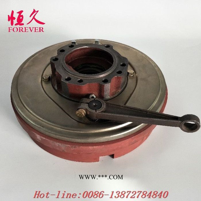 東風245軍車配件EQ2102手剎盤手制動盤總成