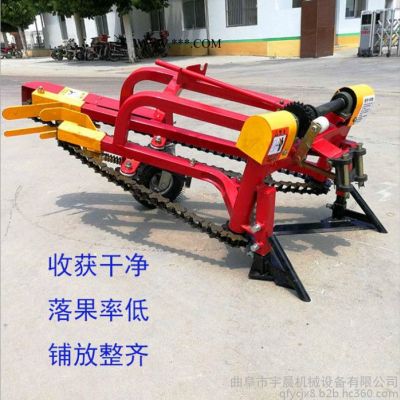 四輪傳動軸花生收獲機鋪放整齊花生新型收獲機