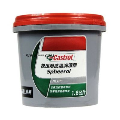 嘉實多極壓耐高溫潤滑脂  鋰基脂 1.8KG*6  汽車脂