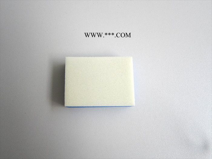 供應玻璃鍍膜海綿（白藍色F002)