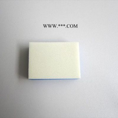 供應玻璃鍍膜海綿（白藍色F002)