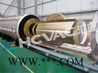 臥式真空鍍膜機，臥式大型不銹鋼真空離子鍍膜機