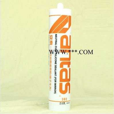安泰101透明玻璃膠粘鏡子專用膠鍍膜玻璃密封無腐蝕中性硅酮環保安泰101透明玻璃膠 玻璃密封膠