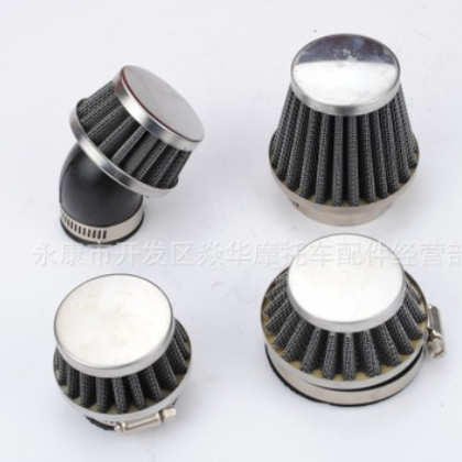 越野摩托車沙灘車配件空濾器鋼絲網通用改裝外貿熱銷各種口徑尺寸