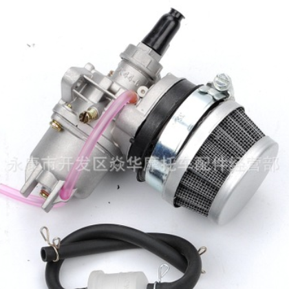 化油器空濾油濾管子套裝組合43- 49CC二沖程發動機小越野跑沙灘車