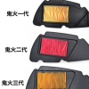 踏板摩托車山寨仿鬼火125 RSZ 空氣濾清器 鬼火濾芯 空濾