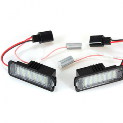 外貿熱銷新款大眾高爾夫帕薩特牌照燈 輝騰 LED車牌燈