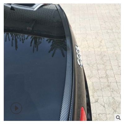 廠家供應汽車尾翼 定風翼 大尾翼小尾翼 通用型 免打孔無損安裝