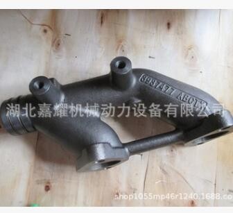 東風天龍大力神發動機配件6L L375 QSL9 排氣歧管/3937478