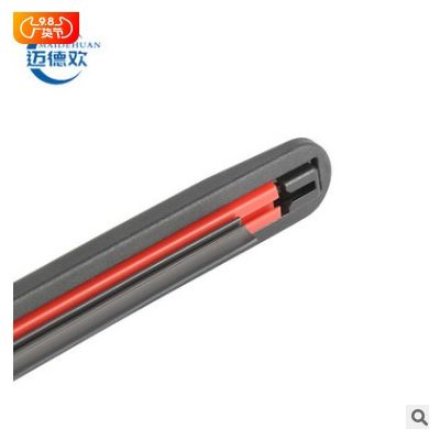 硅膠鍍膜無骨汽車雨刮器 多規格車窗適用雨刷片 無骨貼合雨刷片