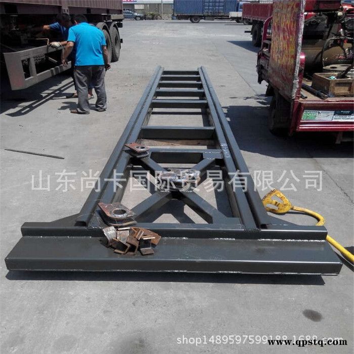 陜汽奧龍 牽引車車架大梁  廠家副梁 元寶梁 **價格圖片