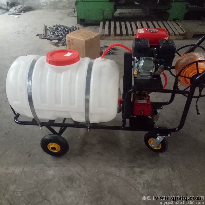河北直銷養豬場防疫噴霧器蓄電池 推車打藥機