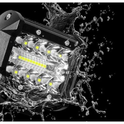 LED汽車燈三目款 20LED外置輔助檢修4寸60W工作燈 越野車改裝射燈