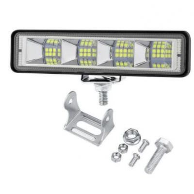 【一字型lLED工作燈 檢修燈】24LED 72W聚光越野車燈 射燈 輔助燈