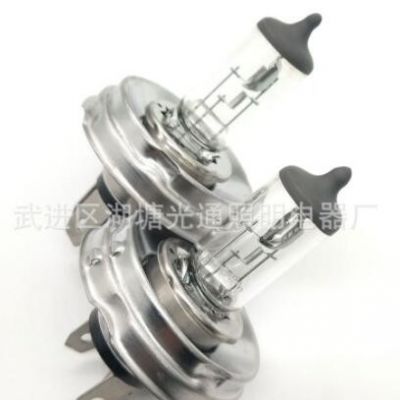 廠家直銷 汽車前照燈泡鹵素燈泡 高品質 H4 12V 60/55W P45T
