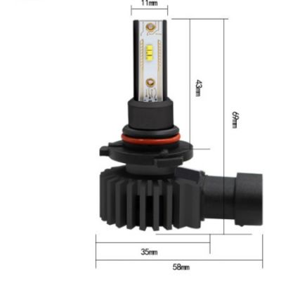 廠家新款批發(fā)D9系列9005LED頭燈30W ZES光源可供外貿(mào)LED車燈