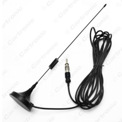 汽車磁鐵底座收音天線 汽車通用AM/FM收音機天線 車載天線