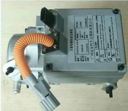 小型電動商務車空調用直流變頻 電動渦旋壓縮機